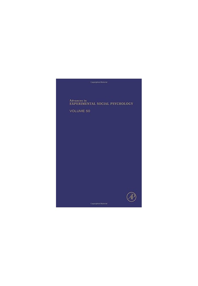 Advances in experimental social psychology