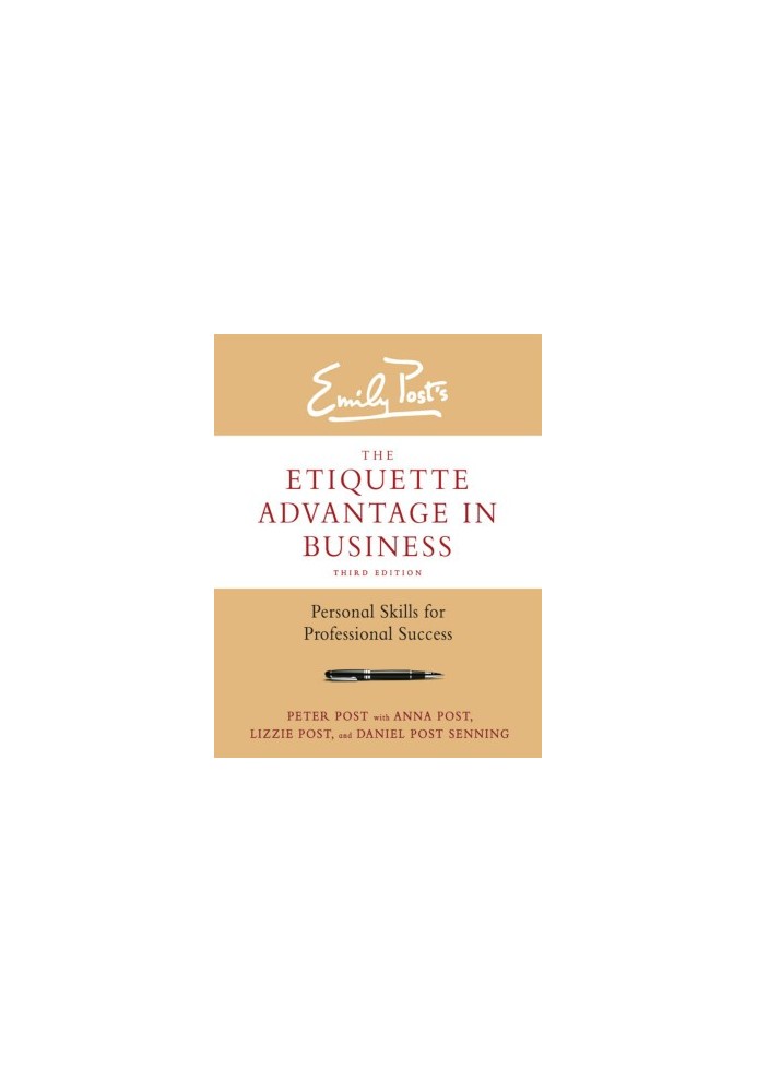 The Etiquette Advantage in Business