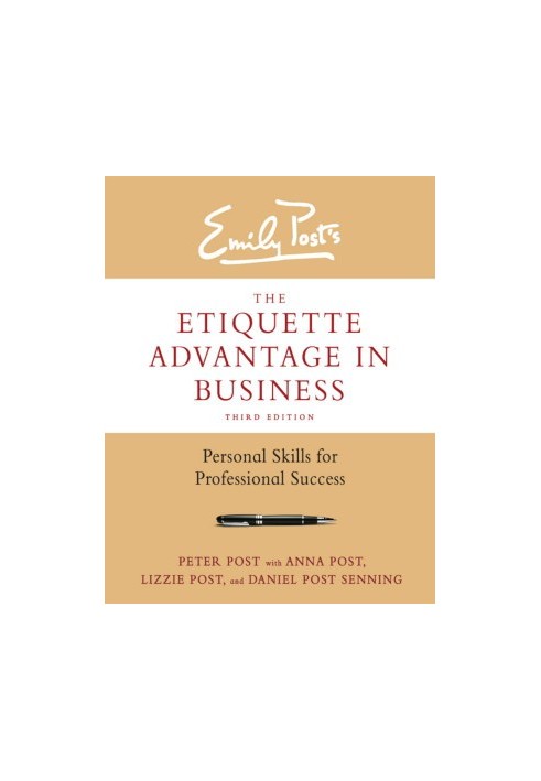 The Etiquette Advantage in Business
