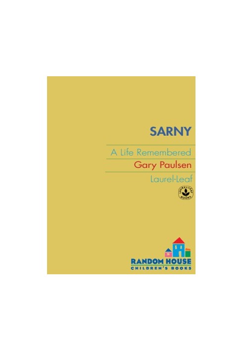 Sarny - 02 - Sarny: A Life Remembered