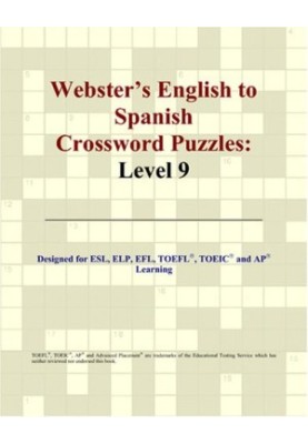 Webster's English to Spanish Crossword Puzzles: Level 9