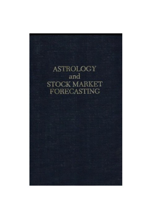 Astrology and Stock Market Forecasting