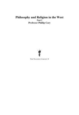 Philosophy and religion in the West