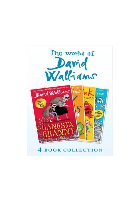 The World of David Walliams 4 Book Collection (The Boy in the Dress, Mr Stink, Billionaire Boy, Gangsta Granny)