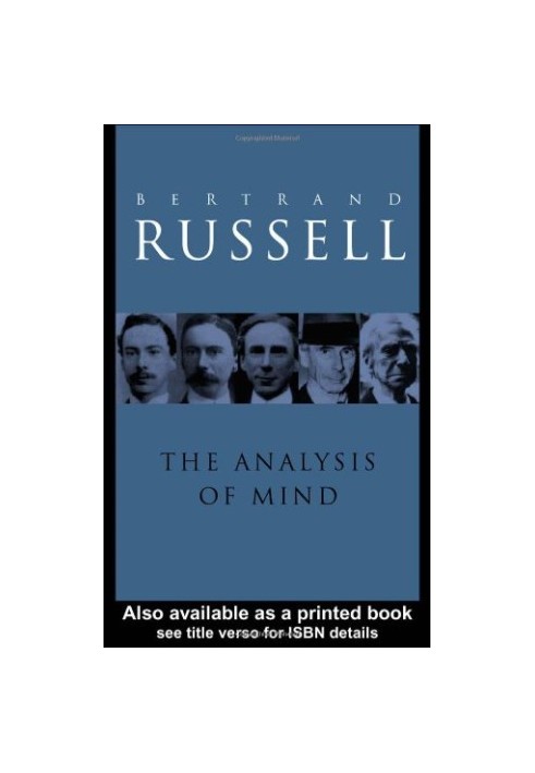 Analysis of Mind