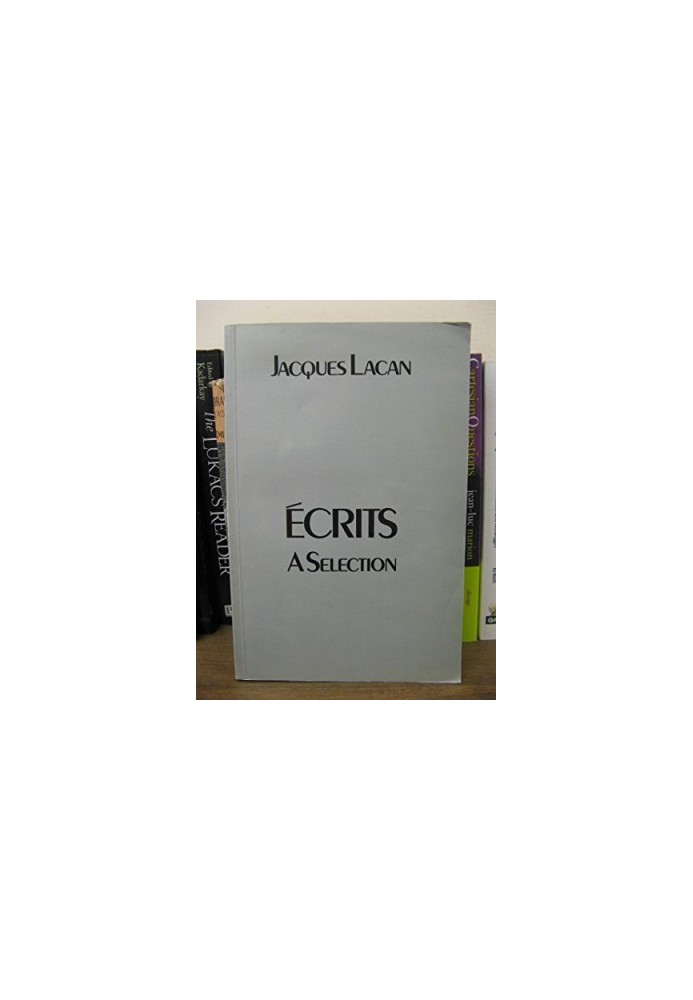 Ecrits: A Selection