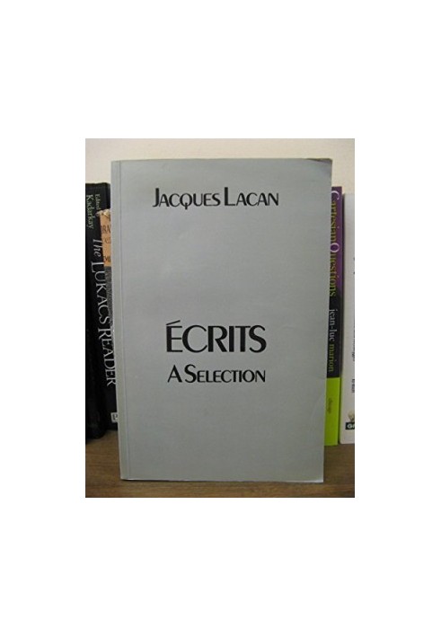 Ecrits: A Selection