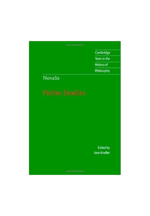 Fichte Studies