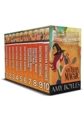 Sweet Tea Witch Mysteries: Books 1-10: Hysterical Southern Cozy Mysteries