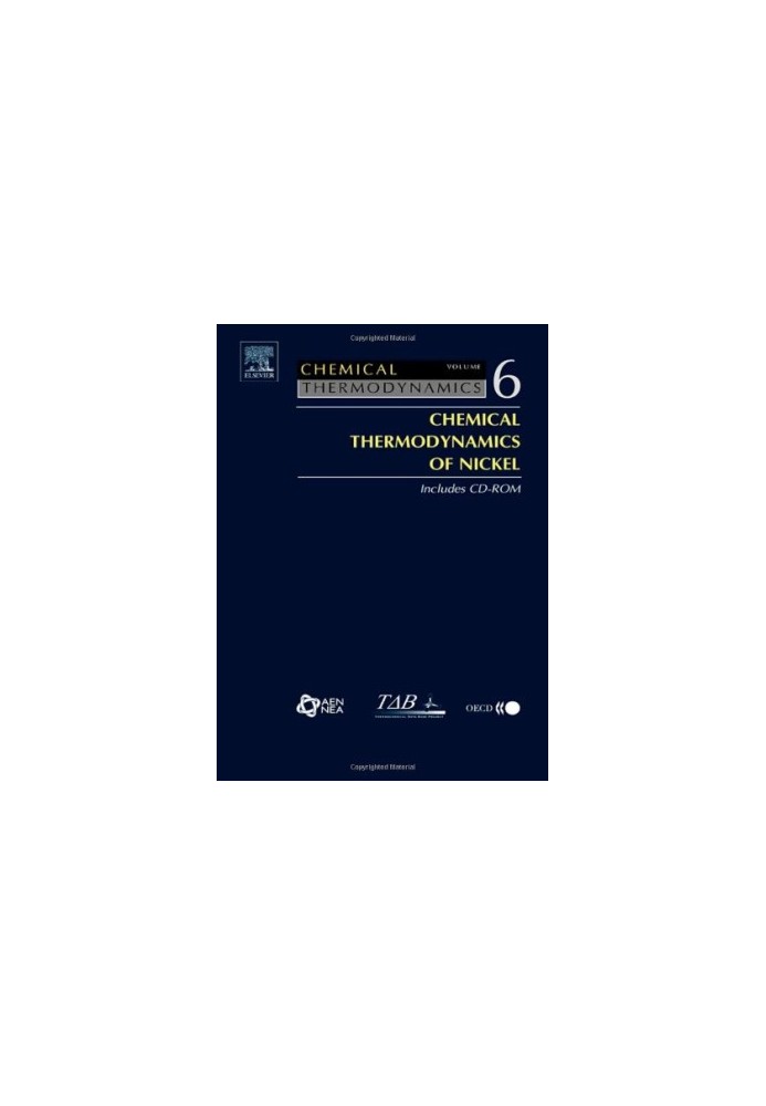 Chemical Thermodynamics of Nickel, Volume 6 (Chemical Thermodynamics)