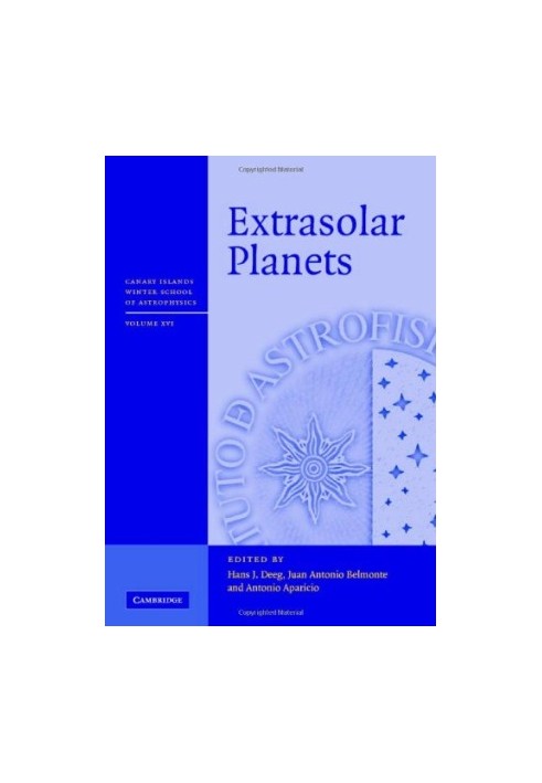 Extrasolar planets: XVI Canary Islands Winter School of Astrophysics