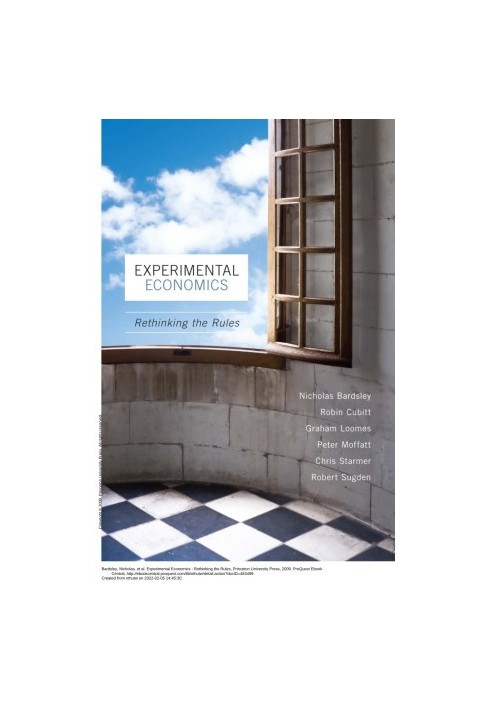 Experimental Economics: Rethinking the Rules