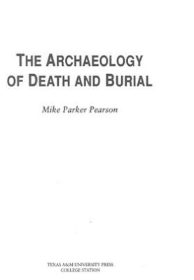 Archaeology of Death and Burial