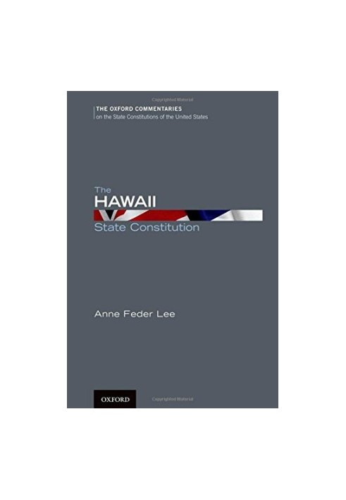 The Hawaii state constitution