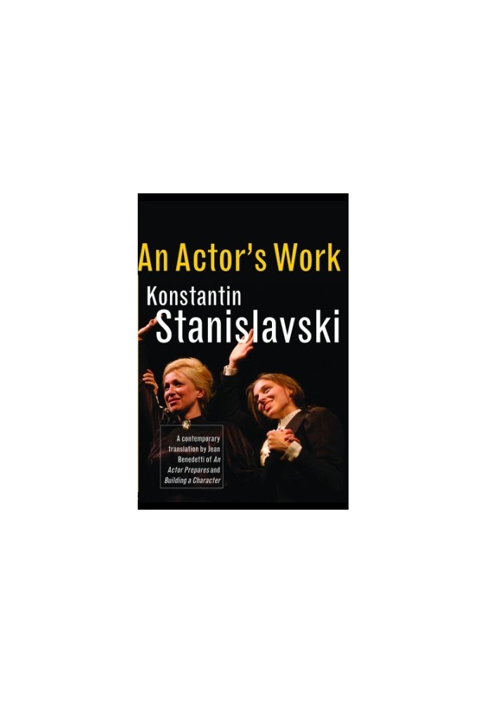 An actor's work on a role