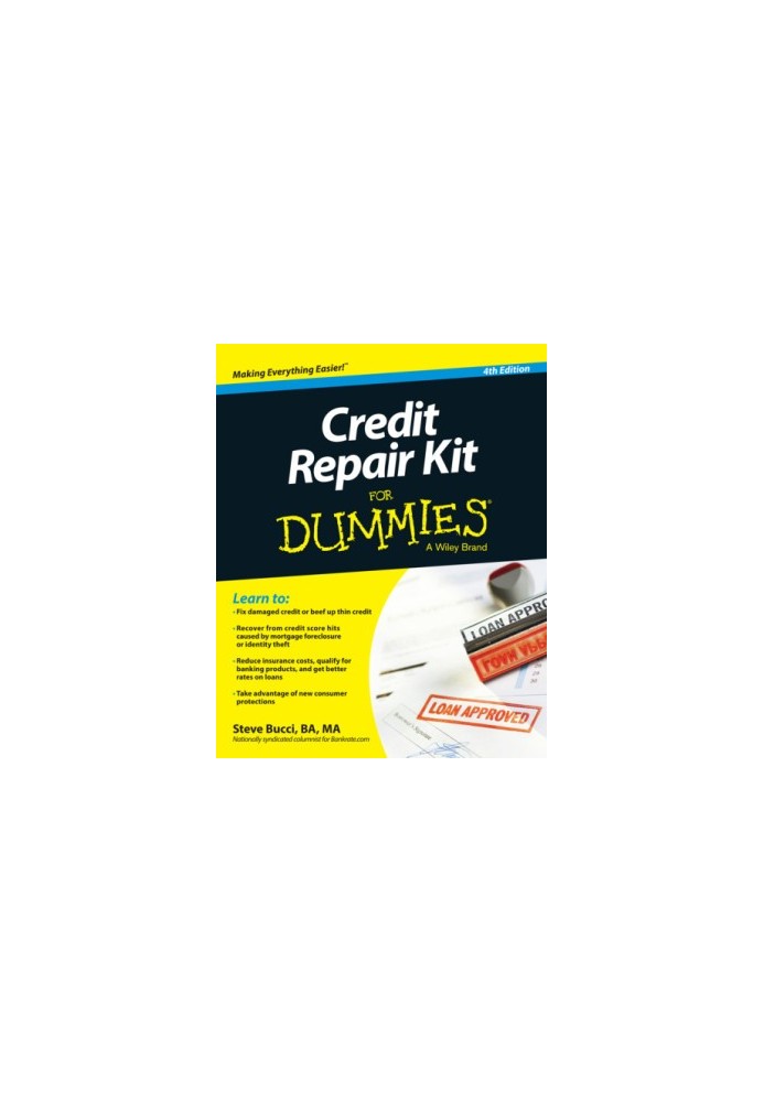 Credit Repair Kit For Dummies