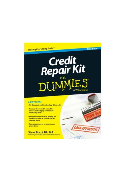 Credit Repair Kit For Dummies
