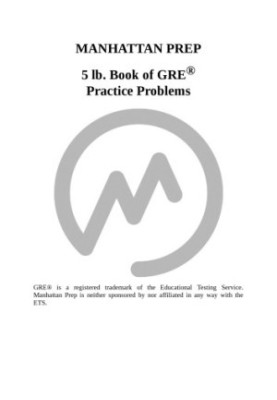 5 lb. Book of GRE Practice Problems