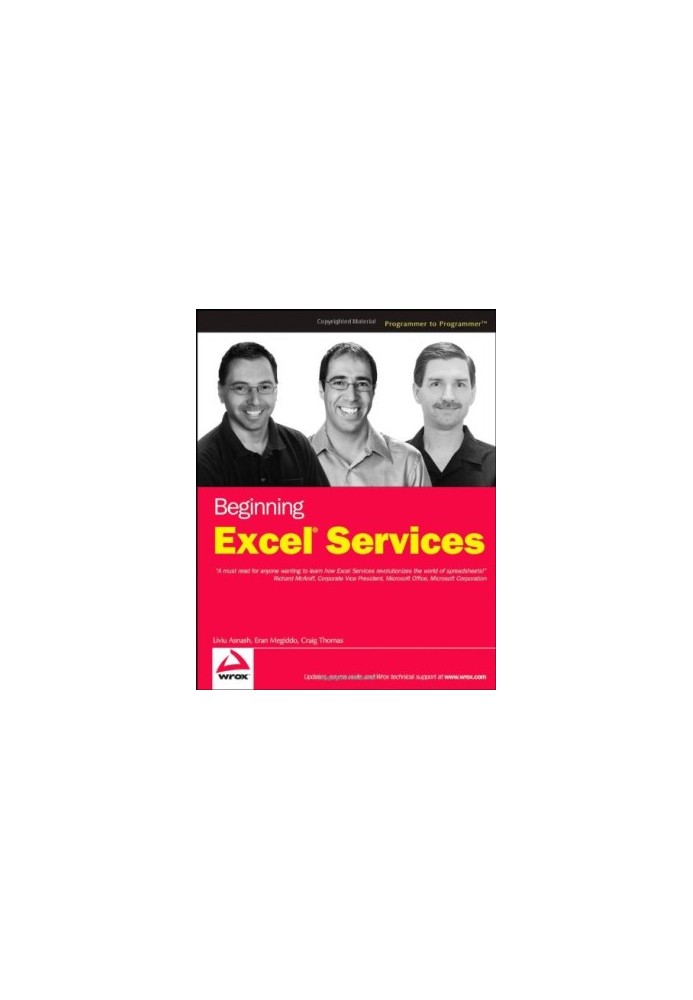 Beginning Excel Services (Programmer to Programmer)