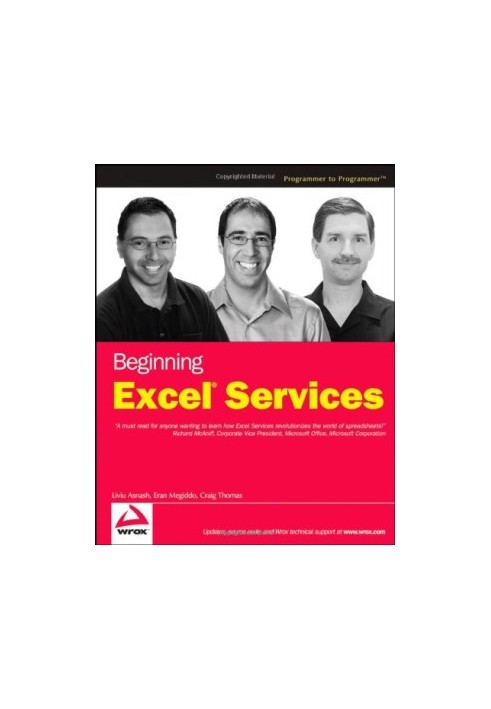 Beginning Excel Services (Programmer to Programmer)