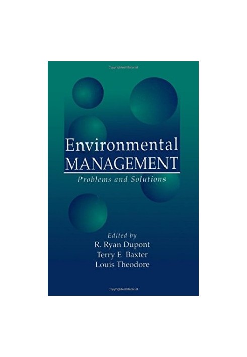 Environmental Management: Problems and Solutions