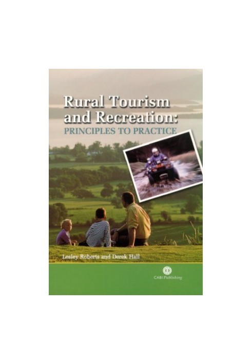 Rural tourism and recreation: principles to practice
