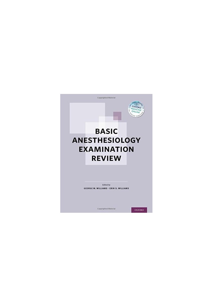 Basic anesthesiology examination review