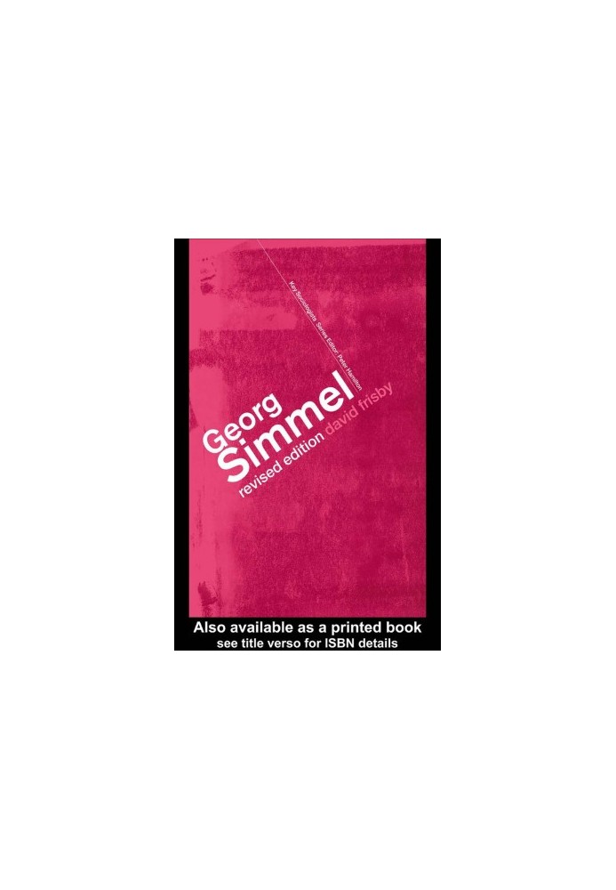 Georg Simmel (Key Sociologists)