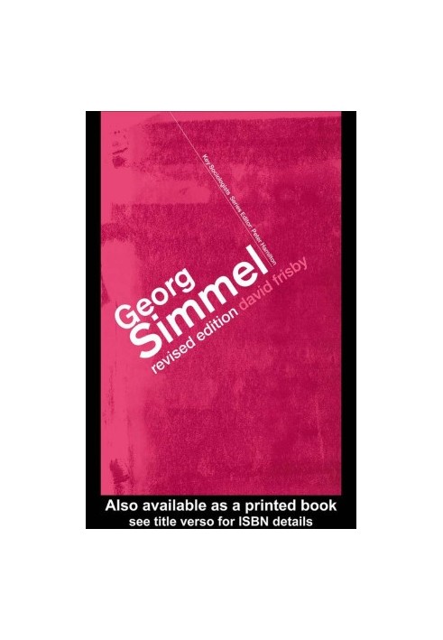 Georg Simmel (Key Sociologists)