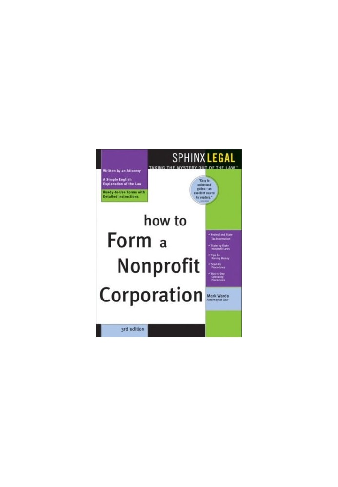 How to Form a Nonprofit Corporation