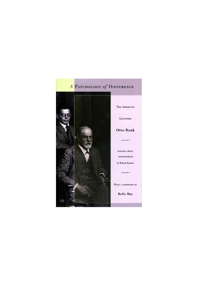 A Psychology of Difference: The American Lectures