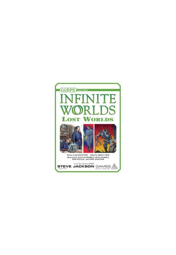 GURPS 4th edition. Infinite Worlds: Lost Worlds