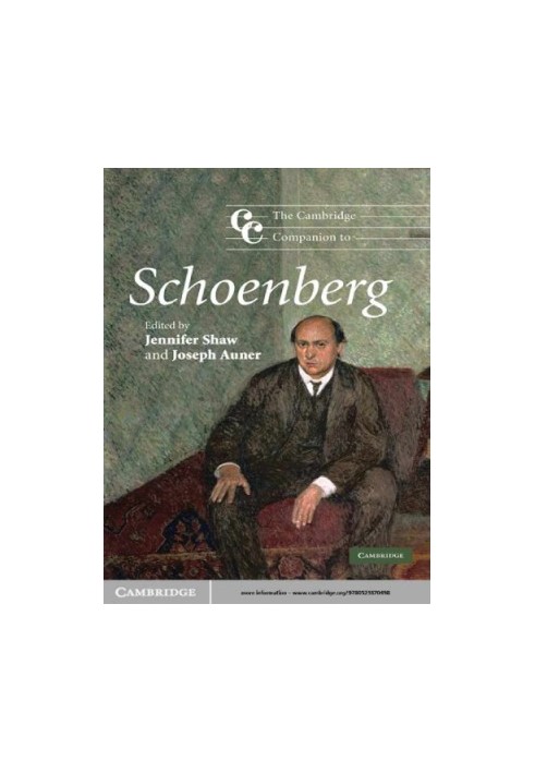 The Cambridge companion to Schoenberg
