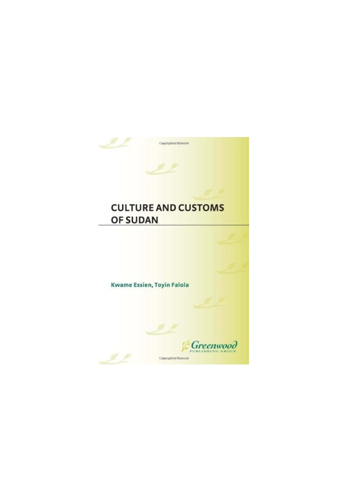 Culture and Customs of Sudan (Culture and Customs of Africa)