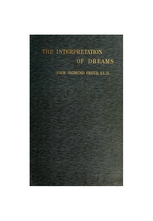 The Interpretation of Dreams
