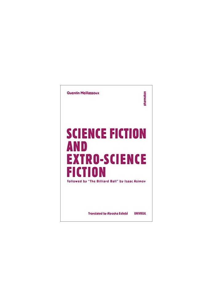 Science Fiction and Extro-Science Fiction