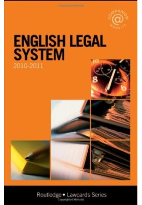 English Legal System Lawcards 2010-2011