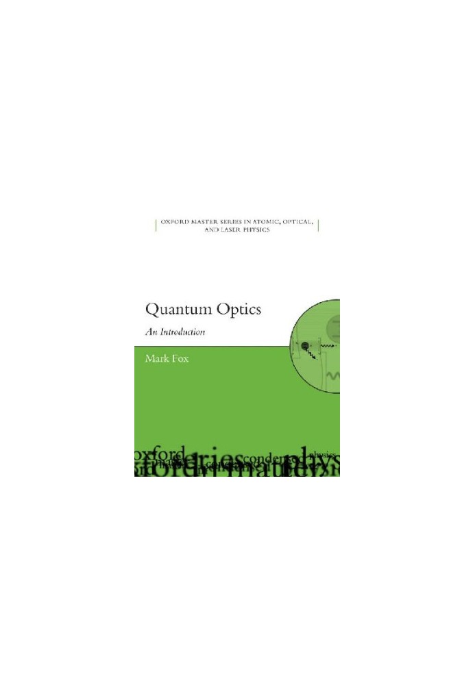 Quantum Optics: An Introduction