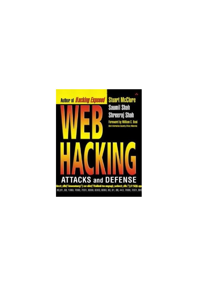 Web hacking - attacks and defense