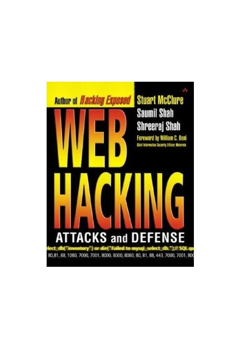 Web hacking - attacks and defense