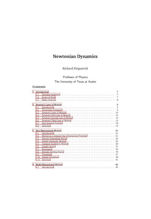 Newtonian Dynamics