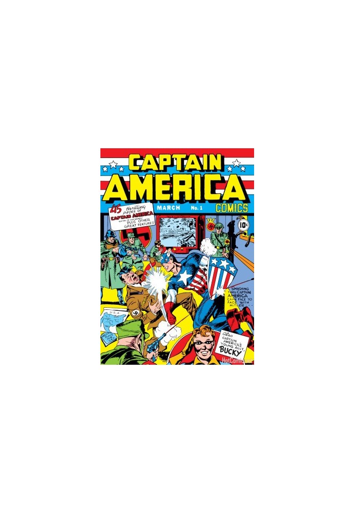 Captain America Vintage Comic Issue 1 1900s