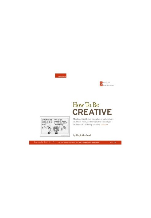 HowToBeCreative