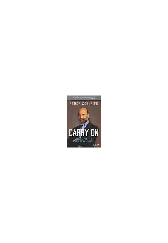 Carry on: sound advice from schneier on security