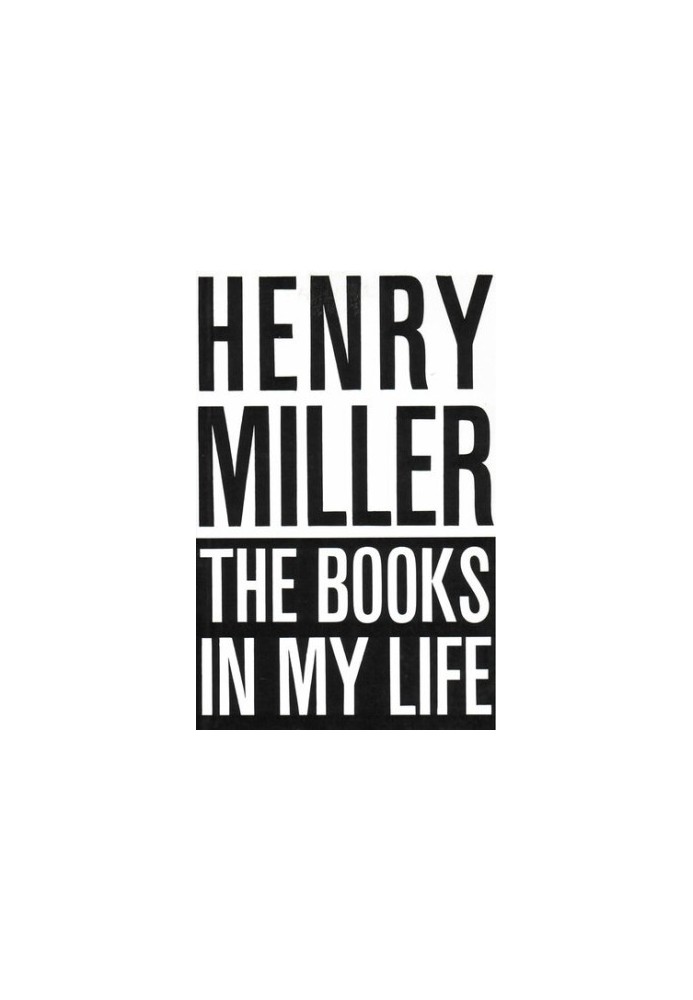 The Books in My Life