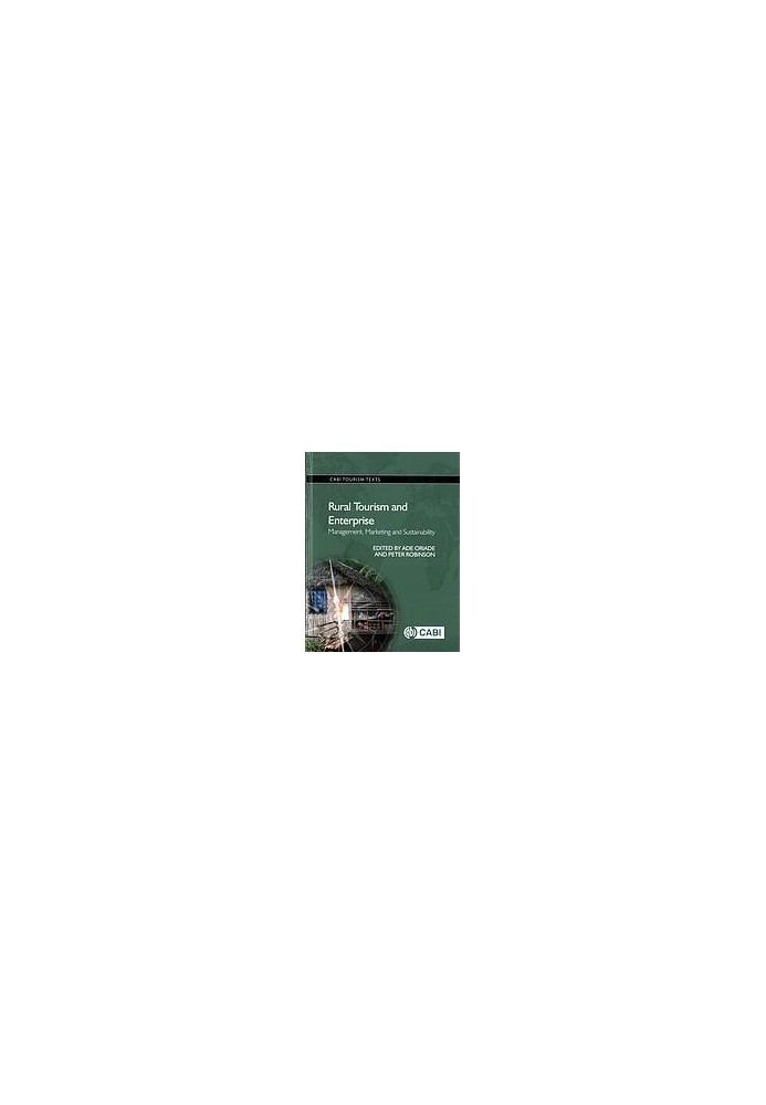 Rural tourism and enterprise: management, marketing and sustainability
