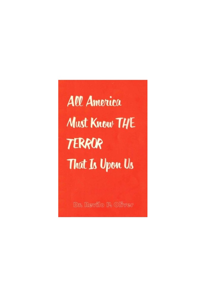 All America Must Know The Terror That Is Upon Us