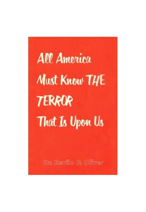 All America Must Know The Terror That Is Upon Us