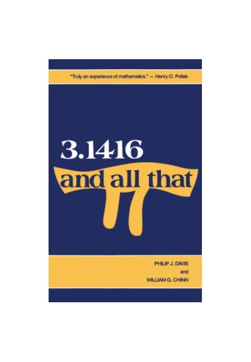 3.1416 and all that