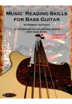 Music Reading Skills for Bass Guitar Complete Levels 1 - 3